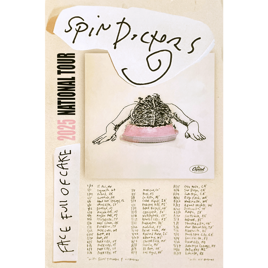 Face Full Of Cake Poster SIGNED