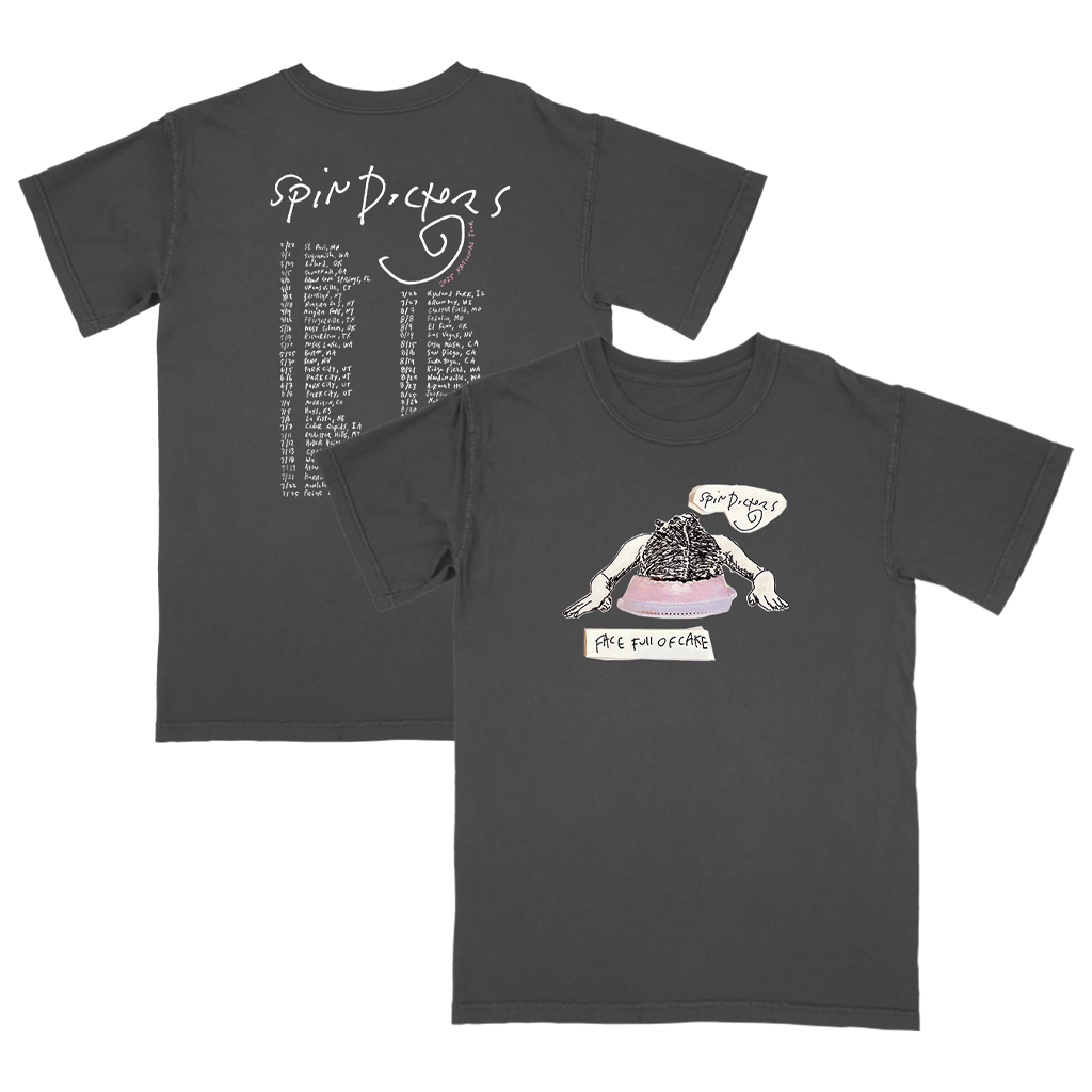 Face Full of Cake Tee - Asphalt